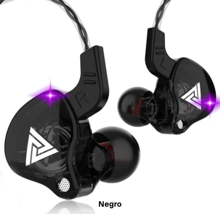 🎧 AURICULARES GAMING QKZ-AK6 HI-RES CON MICRÓFONO HD – SONIDO INMERSIVO Y GRAVES POTENTES