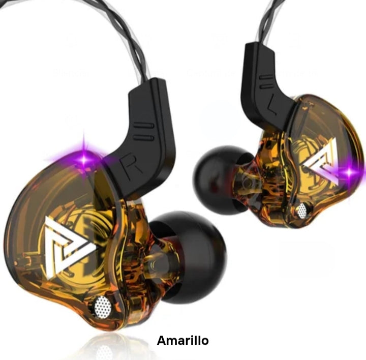 🎧 AURICULARES GAMING QKZ-AK6 HI-RES CON MICRÓFONO HD – SONIDO INMERSIVO Y GRAVES POTENTES
