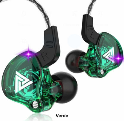 🎧 AURICULARES GAMING QKZ-AK6 HI-RES CON MICRÓFONO HD – SONIDO INMERSIVO Y GRAVES POTENTES
