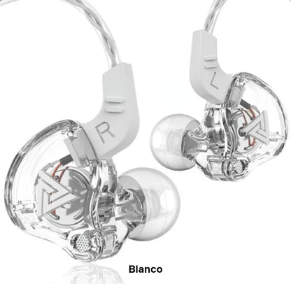 🎧 AURICULARES GAMING QKZ-AK6 HI-RES CON MICRÓFONO HD – SONIDO INMERSIVO Y GRAVES POTENTES