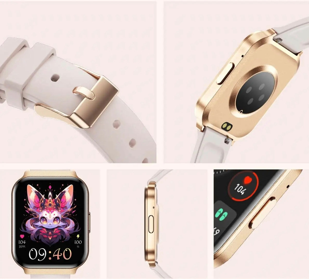 SMARTWATCH VALDUS VS18 CON LLAMADAS BLUETOOTH, PANTALLA TÁCTIL HD DE 1,75” Y MONITOR DE ACTIVIDAD IP68