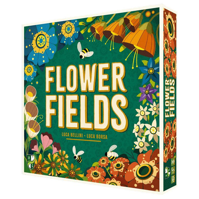 FLOWER FIELDS JUEGO DE MESA DE ESTRATEGIA FAMILIAR CON FLORES Y ABEJAS
