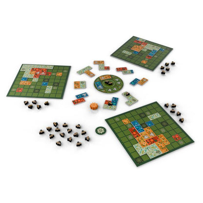 FLOWER FIELDS JUEGO DE MESA DE ESTRATEGIA FAMILIAR CON FLORES Y ABEJAS