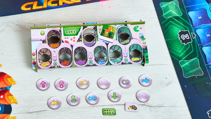 STAR CLICKER JUEGO DE MESA ESPACIAL RÁPIDO Y ESTRATÉGICO PARA FAMILIAS Y AMIGOS