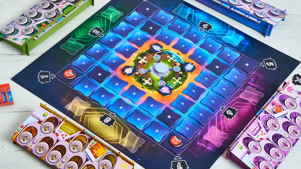 STAR CLICKER JUEGO DE MESA ESPACIAL RÁPIDO Y ESTRATÉGICO PARA FAMILIAS Y AMIGOS