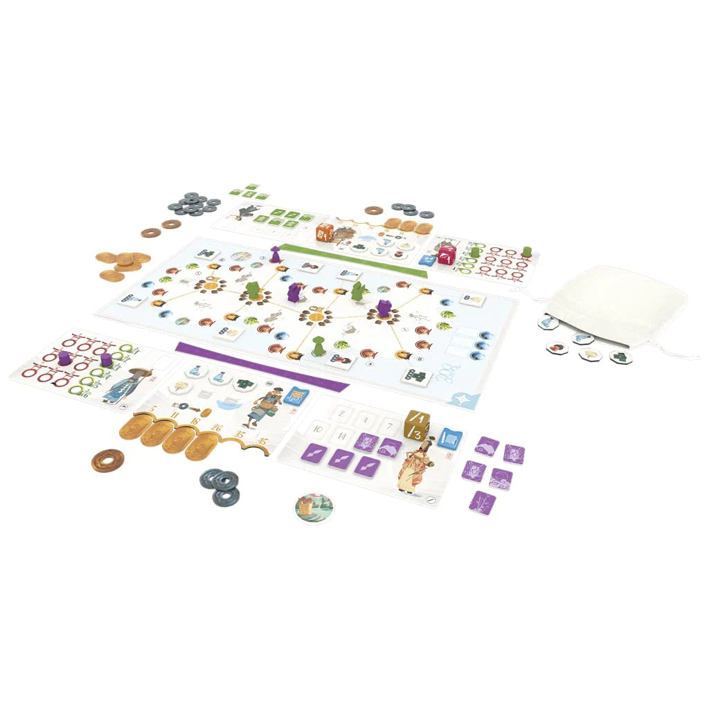 TOKAIDO DUO – JUEGO DE MESA PARA 2 JUGADORES DE ESTRATEGIA Y VIAJES POR JAPÓN