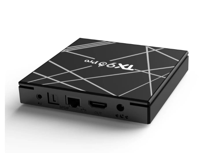 📺 TV BOX TX9 PRO 8GB RAM + 128GB ANDROID TV 8K WIFI DUAL BAND