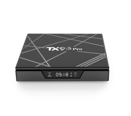 📺 TV BOX TX9 PRO 8GB RAM + 128GB ANDROID TV 8K WIFI DUAL BAND
