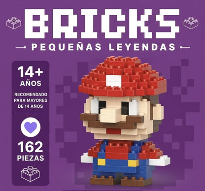 BRICKS PEQUEÑAS LEYENDAS – BLOQUES DE CONSTRUCCIÓN COLECCIONABLES