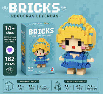 BRICKS PEQUEÑAS LEYENDAS – BLOQUES DE CONSTRUCCIÓN COLECCIONABLES