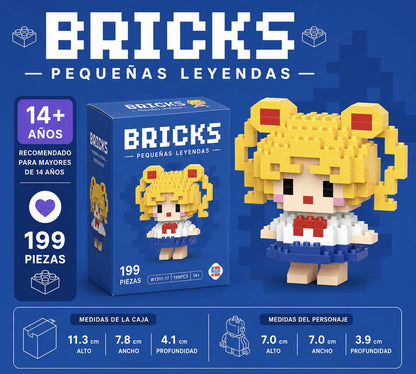 BRICKS PEQUEÑAS LEYENDAS – BLOQUES DE CONSTRUCCIÓN COLECCIONABLES