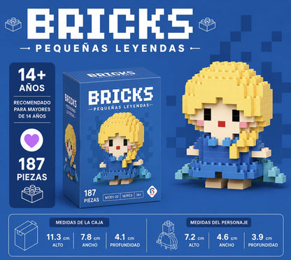 BRICKS PEQUEÑAS LEYENDAS – BLOQUES DE CONSTRUCCIÓN COLECCIONABLES