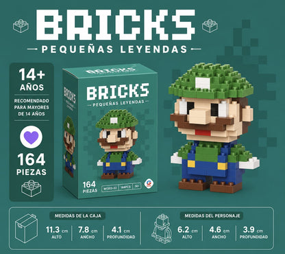 BRICKS PEQUEÑAS LEYENDAS – BLOQUES DE CONSTRUCCIÓN COLECCIONABLES
