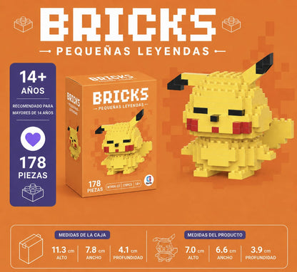BRICKS PEQUEÑAS LEYENDAS – BLOQUES DE CONSTRUCCIÓN COLECCIONABLES