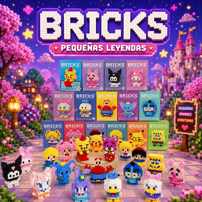 BRICKS PEQUEÑAS LEYENDAS – BLOQUES DE CONSTRUCCIÓN COLECCIONABLES
