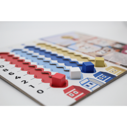 CUDILLERO – JUEGO DE CARTAS ESTRATÉGICO 2-4 JUGADORES, PUJAS Y CONSTRUCCIÓN