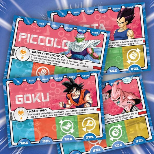 DRAGON BALL Z: MÁS DE 9000 – JUEGO DE CARTAS DE DEDUCCIÓN Y FAROLEO EN ESPAÑOL