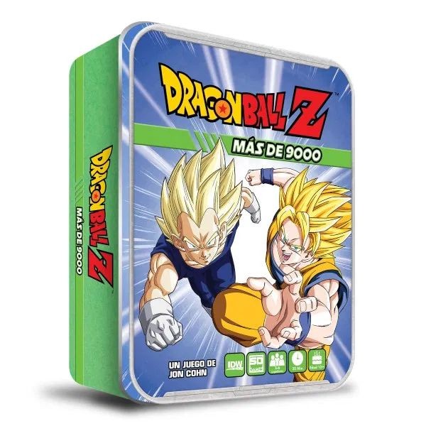 DRAGON BALL Z: MÁS DE 9000 – JUEGO DE CARTAS DE DEDUCCIÓN Y FAROLEO EN ESPAÑOL