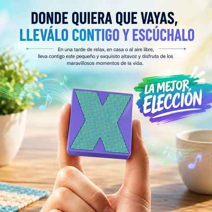 ALTAVOZ BLUETOOTH X1 MINI 3W CON SONIDO 360º, TWS Y DISEÑO COMPACTO