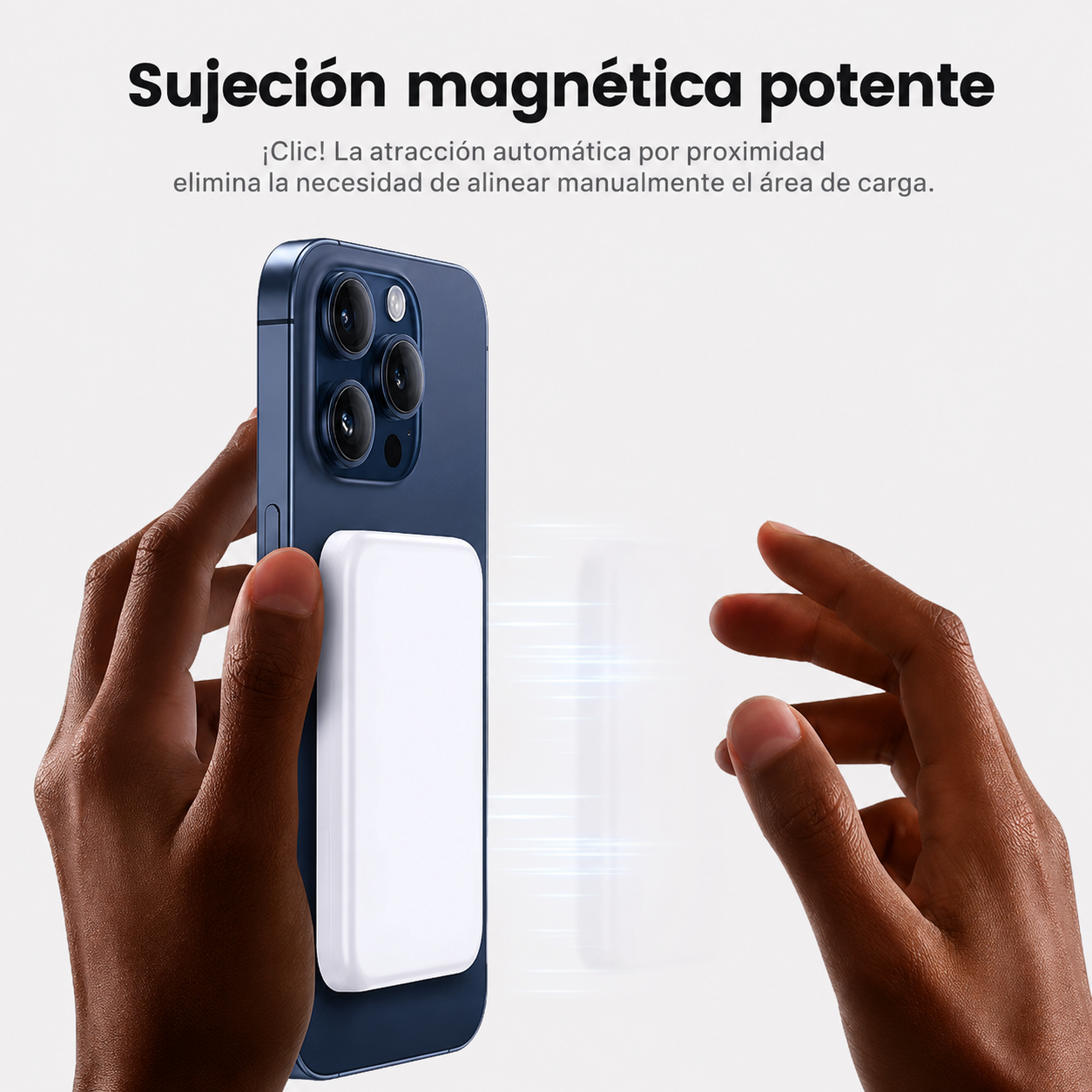 POWER BANK MAGNÉTICO 10000 MAH PD 20W CON CARGA INALÁMBRICA 15W | BATERÍA EXTERNA MAGNÉTICA USB-C