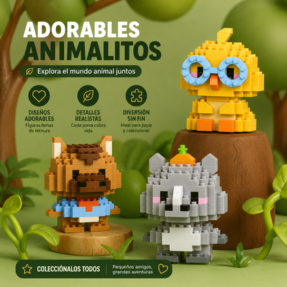 BLOQUES DE CONSTRUCCIÓN ANIMALS