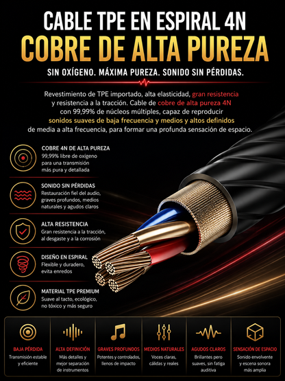 🎧 AURICULARES GAMING QKZ-AK6 HI-RES CON MICRÓFONO HD – SONIDO INMERSIVO Y GRAVES POTENTES