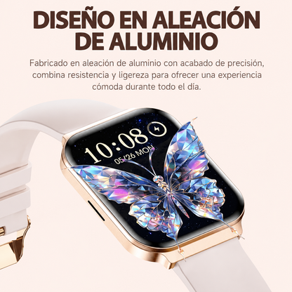 SMARTWATCH VALDUS VS18 CON LLAMADAS BLUETOOTH, PANTALLA TÁCTIL HD DE 1,75” Y MONITOR DE ACTIVIDAD IP68