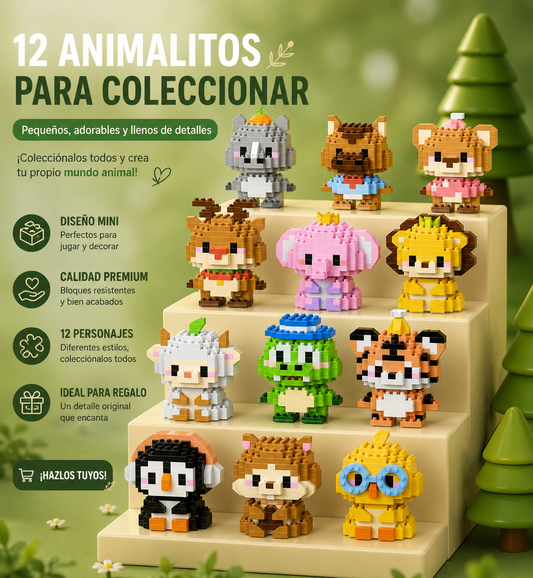 BLOQUES DE CONSTRUCCIÓN ANIMALS