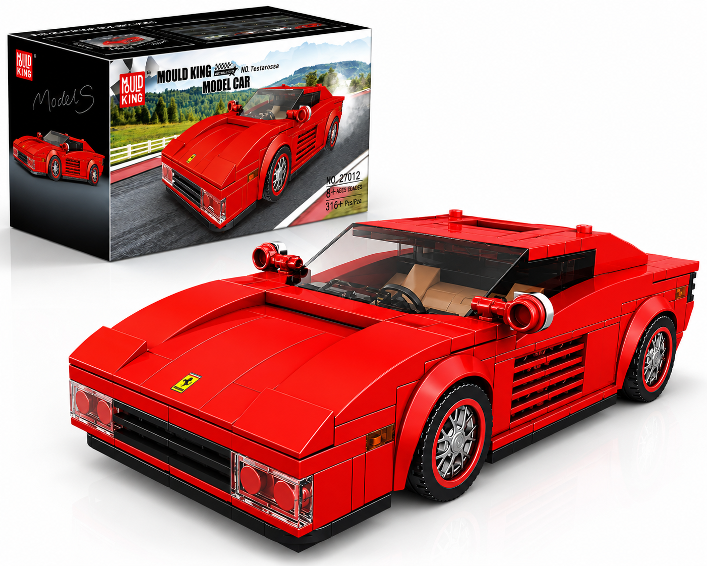 BLOQUES DE CONSTRUCCIÓN MINI MOTOR LEGEND | COLECCIÓN DE VEHÍCULOS DEPORTIVOS Y CLÁSICOS