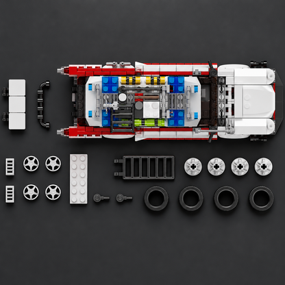 BLOQUES DE CONSTRUCCIÓN GHOSTBUSTERS - 603 PIEZAS – MODELO CLÁSICO COLECCIONABLE 8+