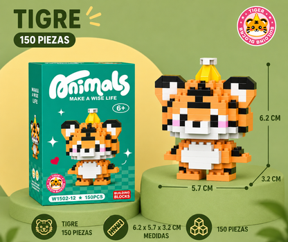 BLOQUES DE CONSTRUCCIÓN ANIMALS