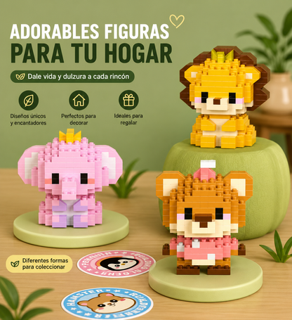 BLOQUES DE CONSTRUCCIÓN ANIMALS