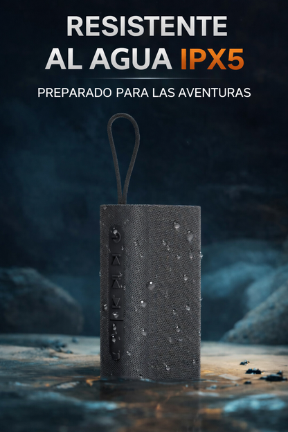 ALTAVOZ BLUETOOTH PORTÁTIL 03C – 10W, IPX5, RGB, TF Y AUX MINI JACK