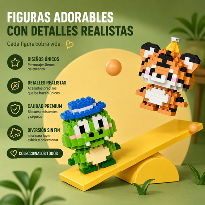 BLOQUES DE CONSTRUCCIÓN ANIMALS
