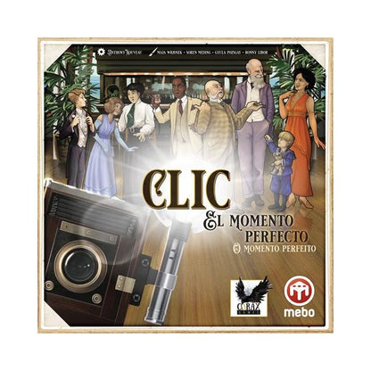 CLIC: EL MOMENTO PERFECTO – JUEGO DE MEMORIA, DEDUCCIÓN Y FOTOS 2-4 JUGADORES