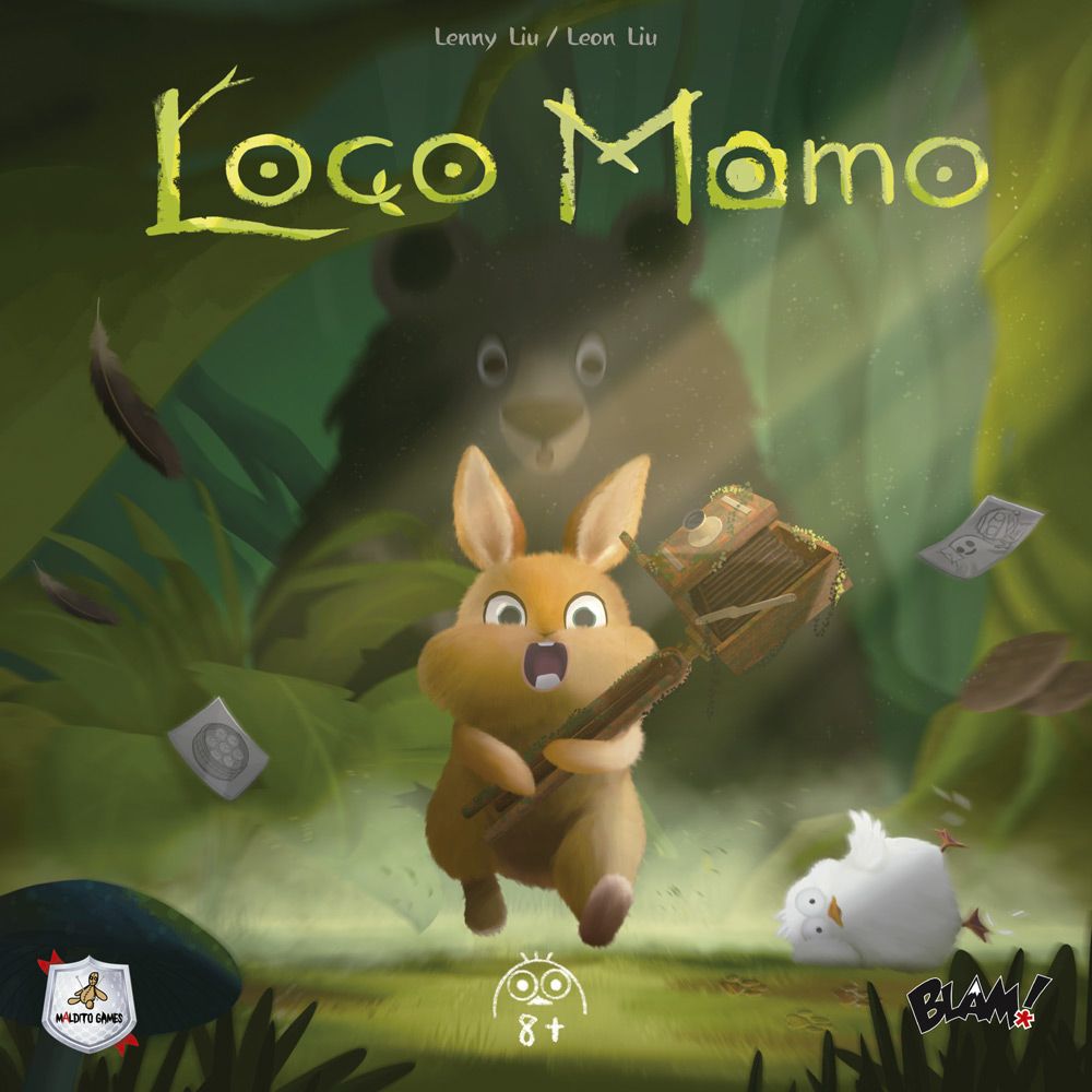 LOCO MOMO JUEGO DE MESA FAMILIAR DE COLOCACIÓN Y ESTRATEGIA PARA 1 A 4 JUGADORES | MALDITO GAMES