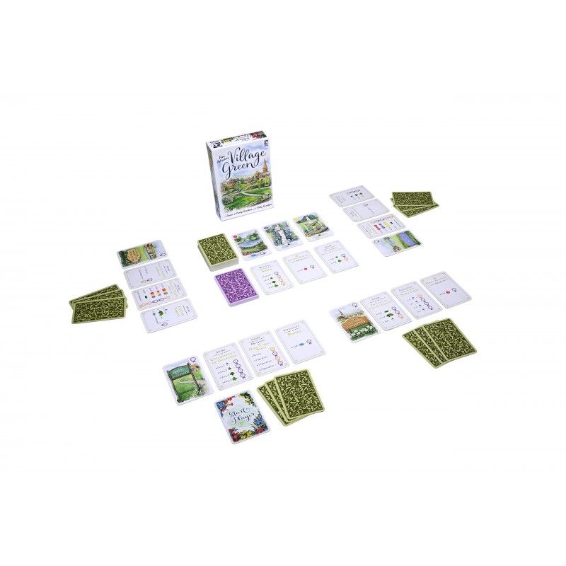 🌿 VILLAGE GREEN – JUEGO DE CARTAS DE ESTRATEGIA Y JARDINERÍA COMPETITIVA