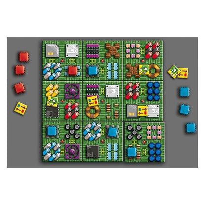 LINK - JUEGO DE MESA EN 8 BITS | JUEGO ABSTRACTO DE ESTRATEGIA Y LÓGICA