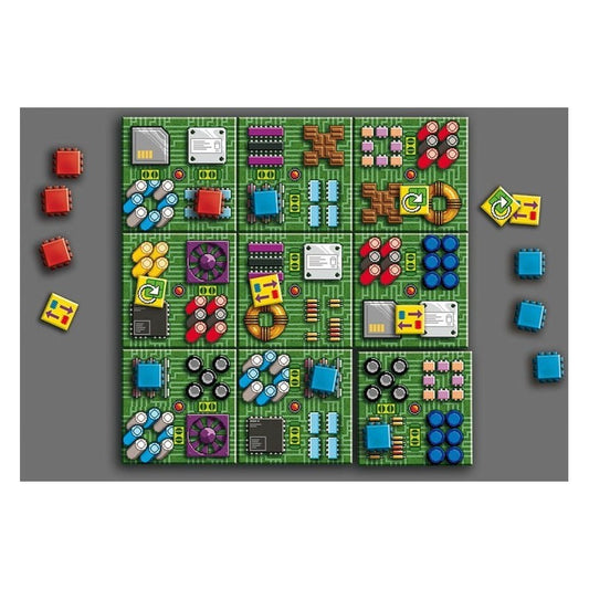LINK - JUEGO DE MESA EN 8 BITS | JUEGO ABSTRACTO DE ESTRATEGIA Y LÓGICA