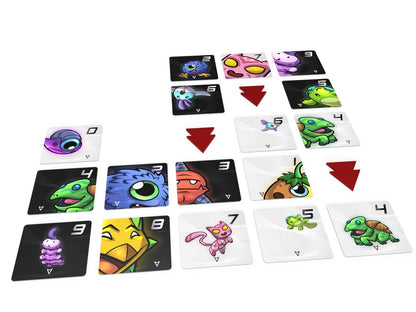 HIBI HIBI RESCUE JUEGO DE MESA INFANTIL EDUCATIVO DE CARTAS | RESCATE GALÁCTICO, SUMAS HASTA 13 Y ESTRATEGIA FAMILIAR