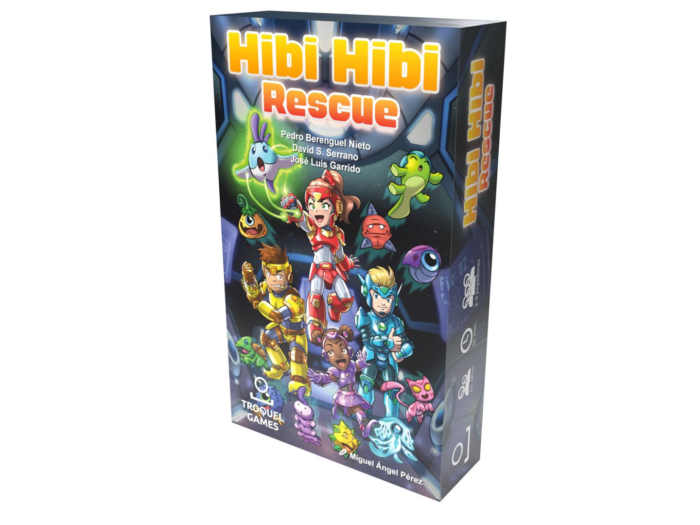 HIBI HIBI RESCUE JUEGO DE MESA INFANTIL EDUCATIVO DE CARTAS | RESCATE GALÁCTICO, SUMAS HASTA 13 Y ESTRATEGIA FAMILIAR