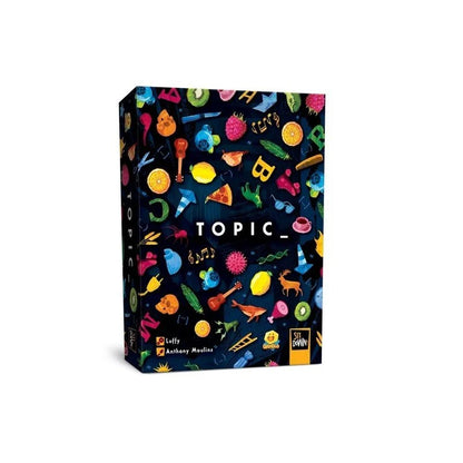 TOPIC – JUEGO DE MESA DE PALABRAS, RAPIDEZ Y RISA ASEGURADA