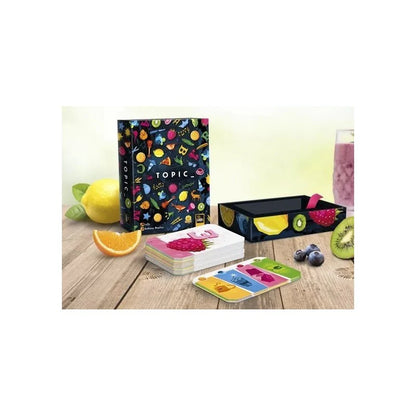 TOPIC – JUEGO DE MESA DE PALABRAS, RAPIDEZ Y RISA ASEGURADA