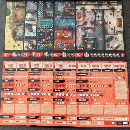 VENGANZA ROLL & FIGHT EPISODIO 1 JUEGO DE MESA COMPETITIVO DE ACCIÓN Y DADOS