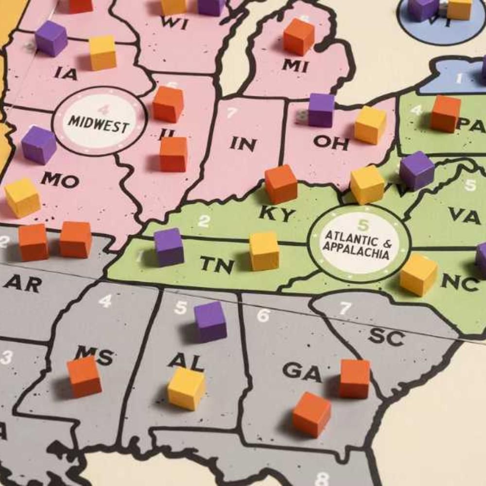 VOTES FOR WOMEN JUEGO DE MESA ESTRATEGIA HISTÓRICO SUFRAGISMO 1848 1920 DEVIR
